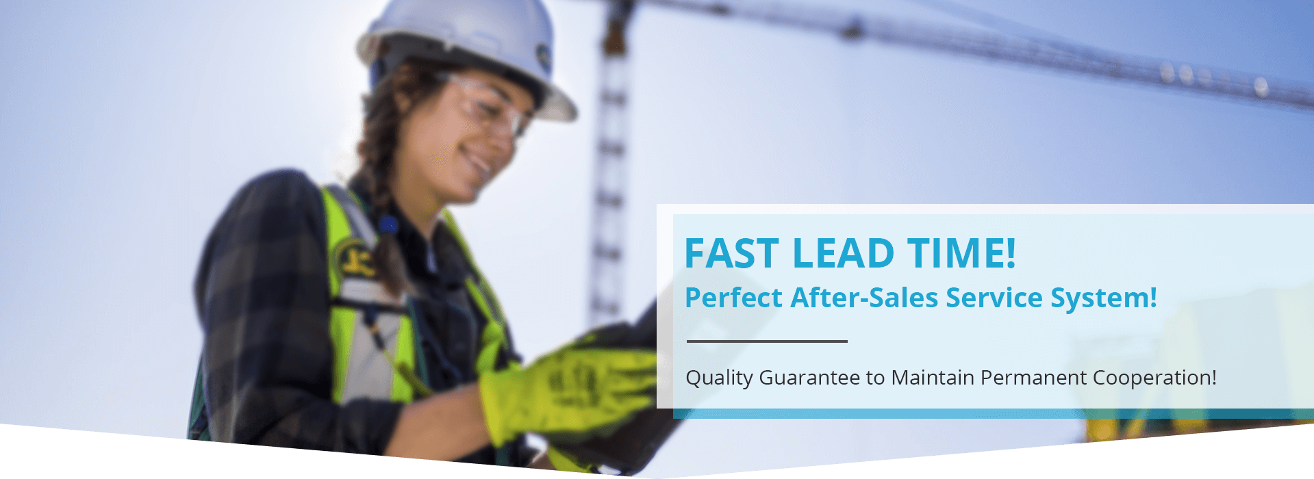 Fast Lead Time Perfect After-sales Service System