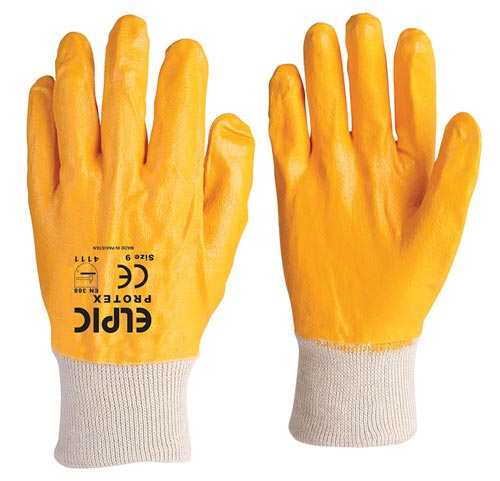 Safety Nitrile Coated Gloves G651