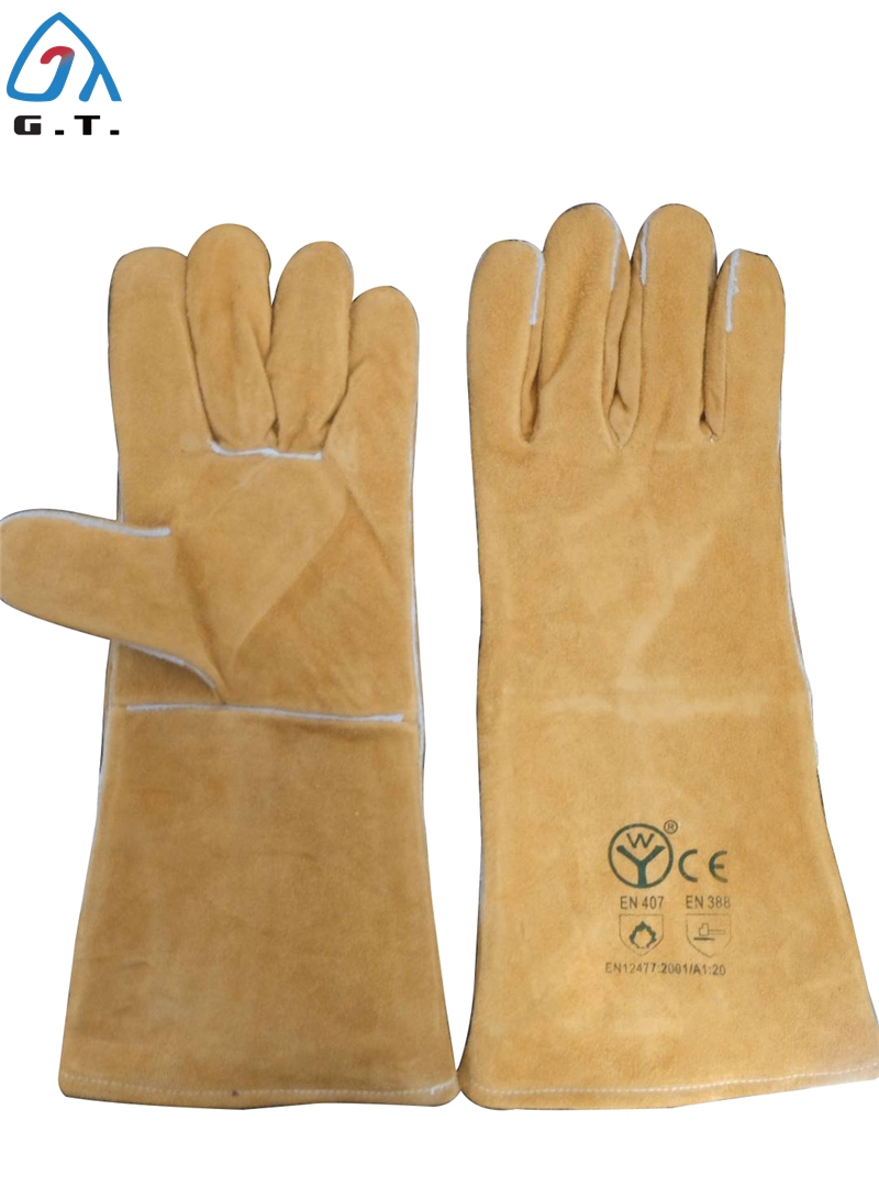 Safety Welder Gloves Welding Rigger Gauntlet GT-GHD8020