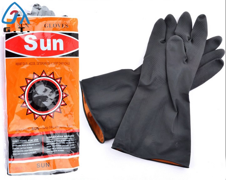 Industrial Latex Chemical Gloves GT-G691