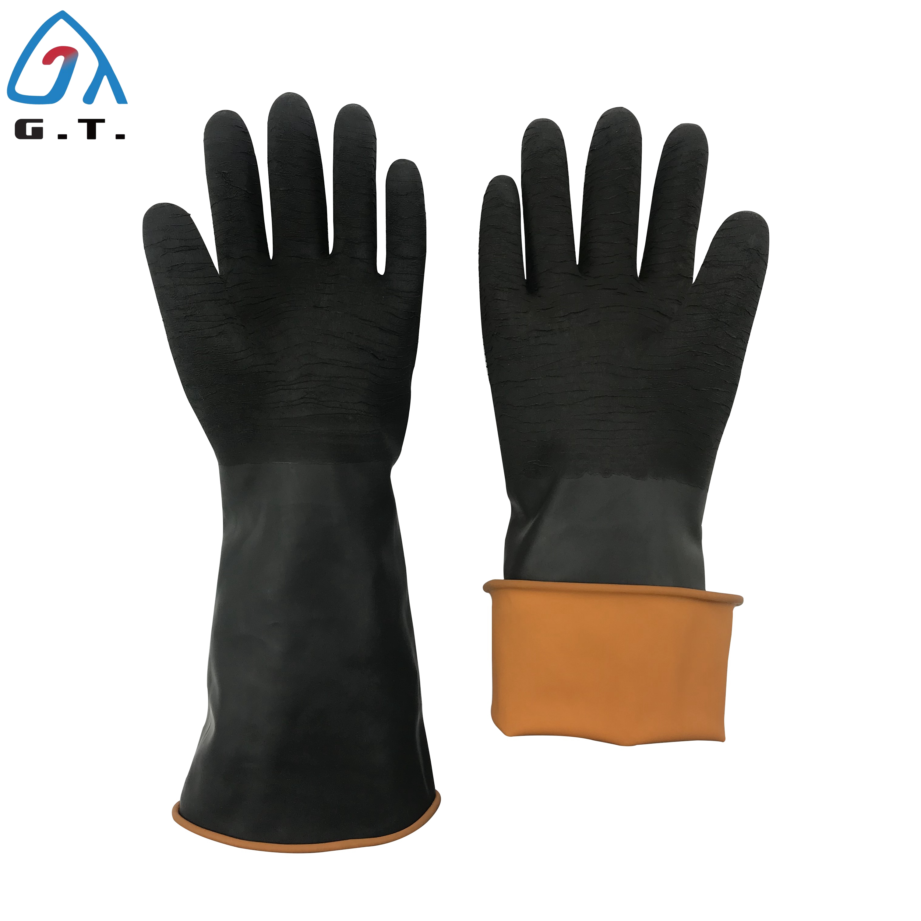 Industrial Latex Chemical Gloves GT-G691