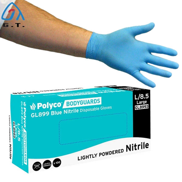 Disposable Nitrile Medical Examination Powder Free Glove GT-GNTR