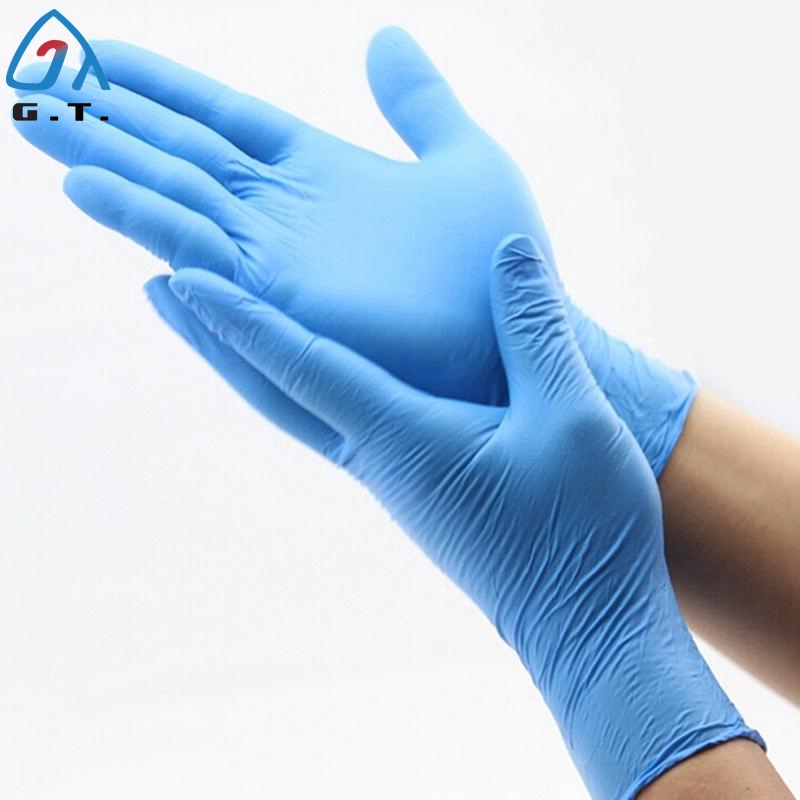 Disposable Nitrile Medical Examination Powder Free Glove GT-GNTR